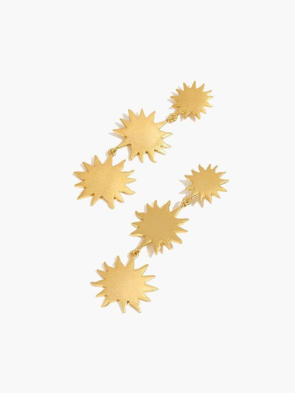 Madewell Sunbeam Tiered Earrings